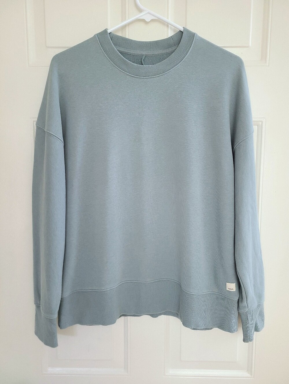 Vuori Women's Sedona Weekender Crew Pullover Sweatshirt Green VW278 Size S